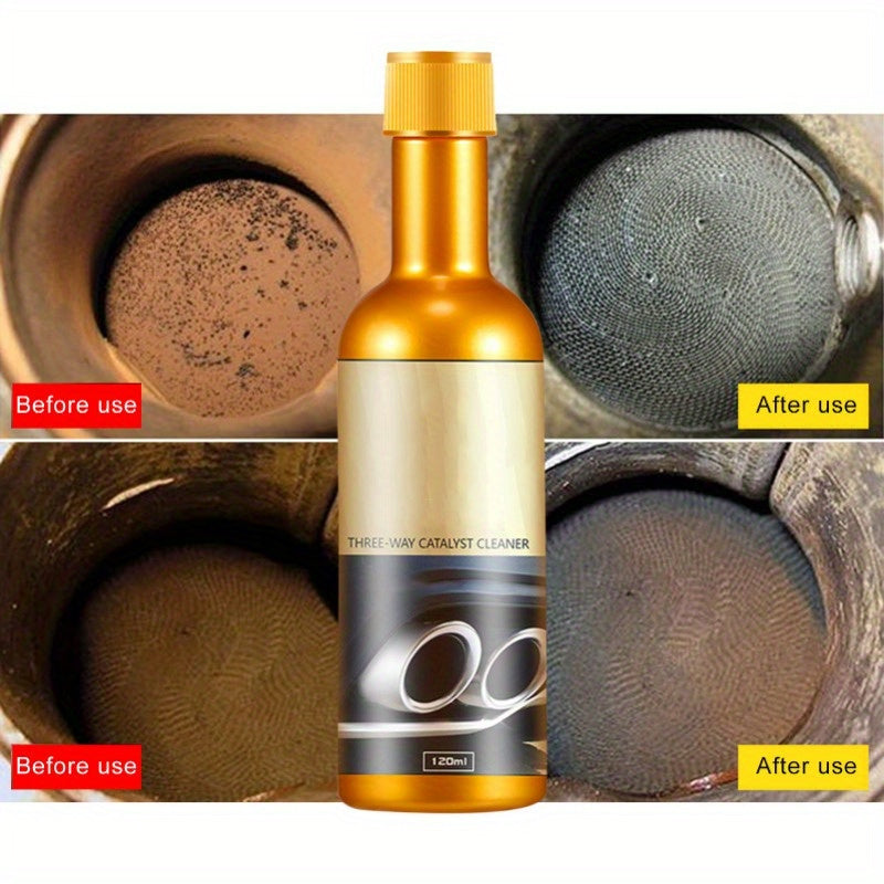 120ml Automotive Catalytic Converter Cleaner Carbon Removal Oxygen Sensor Throttle Cleaner
