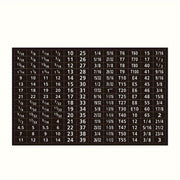 Conjunto de pegatinas para etiquetas de enchufe de accionamiento mecánico para identificación rápida de enchufes, 180 hojas