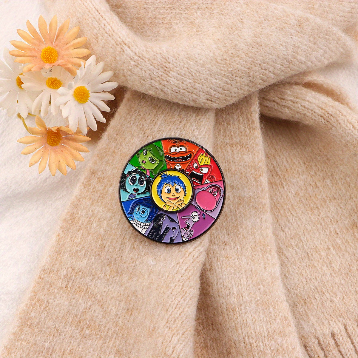 Enamel Lapel Pins Cartoon Character Design High-Quality Alloy Fashion Accessories for Bags and Clothing