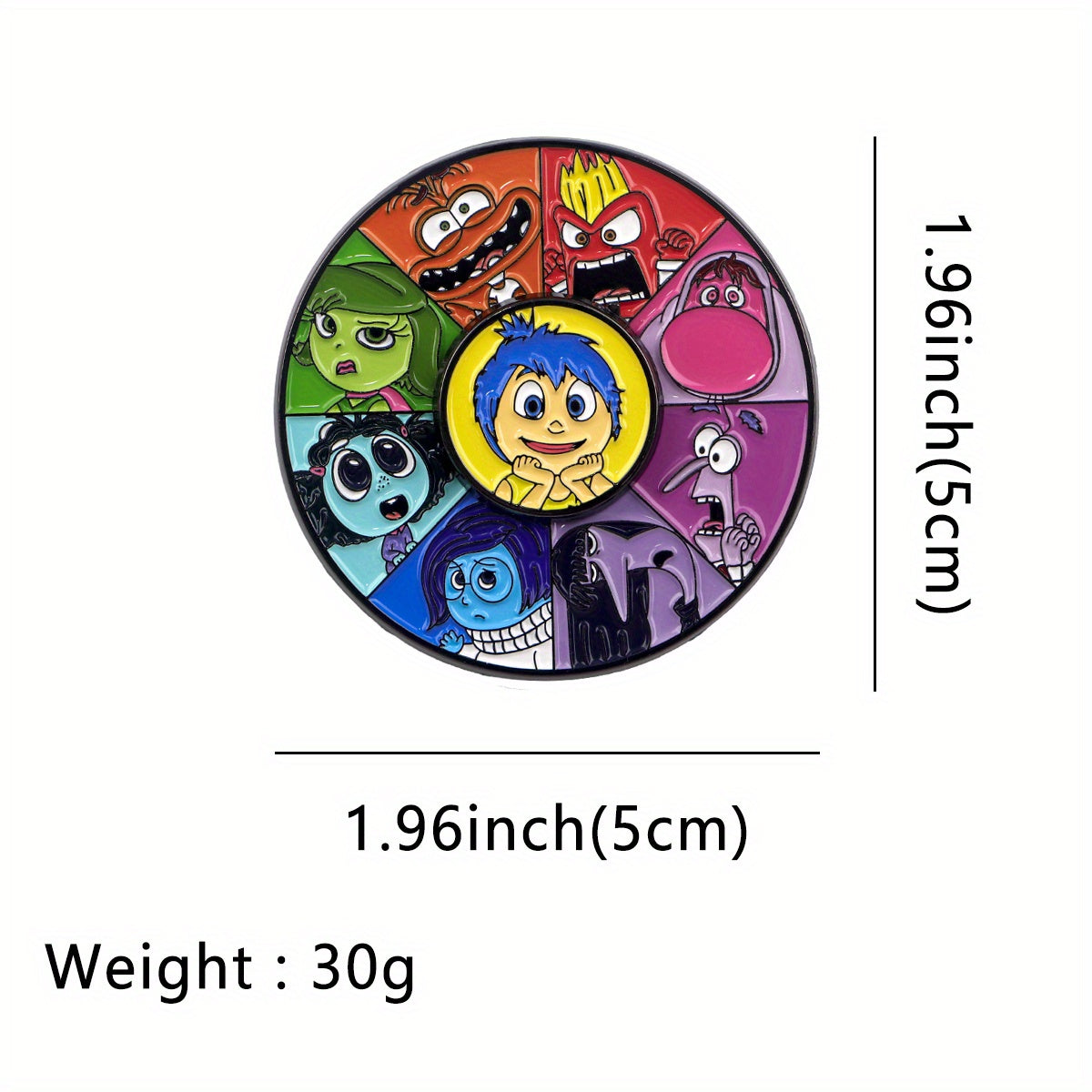 Enamel Lapel Pins Cartoon Character Design High-Quality Alloy Fashion Accessories for Bags and Clothing