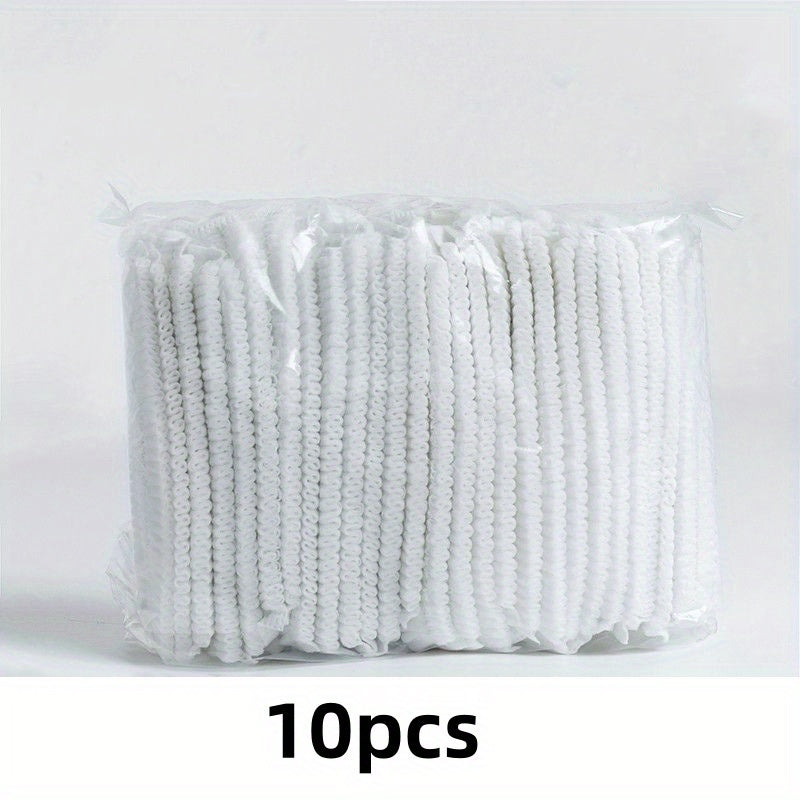 Oziq-ovqat xizmatlari va SPA gigiyenik sochni himoya qilish uchun bir martalik elastik soch tarmog'i shlyapa