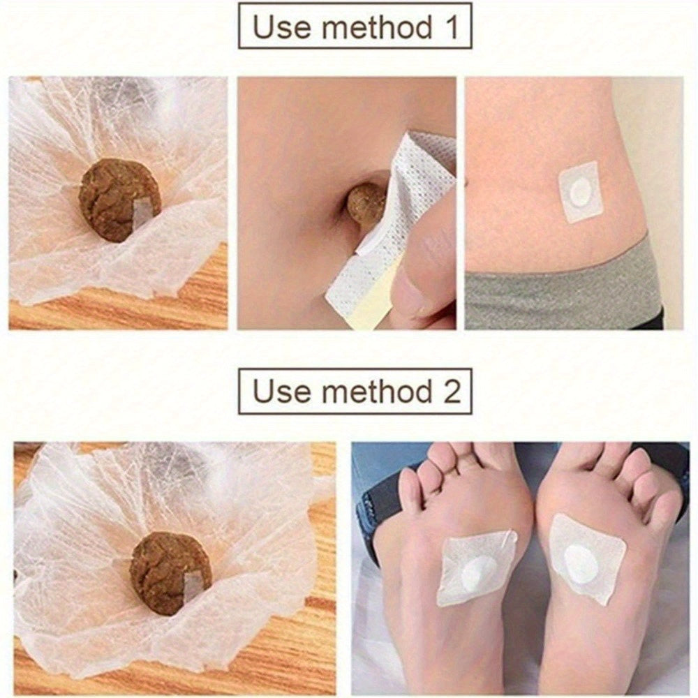 Unisex Natural Plant Extract Honey Belly Patches, Comfortable Safe 30/60pcs
