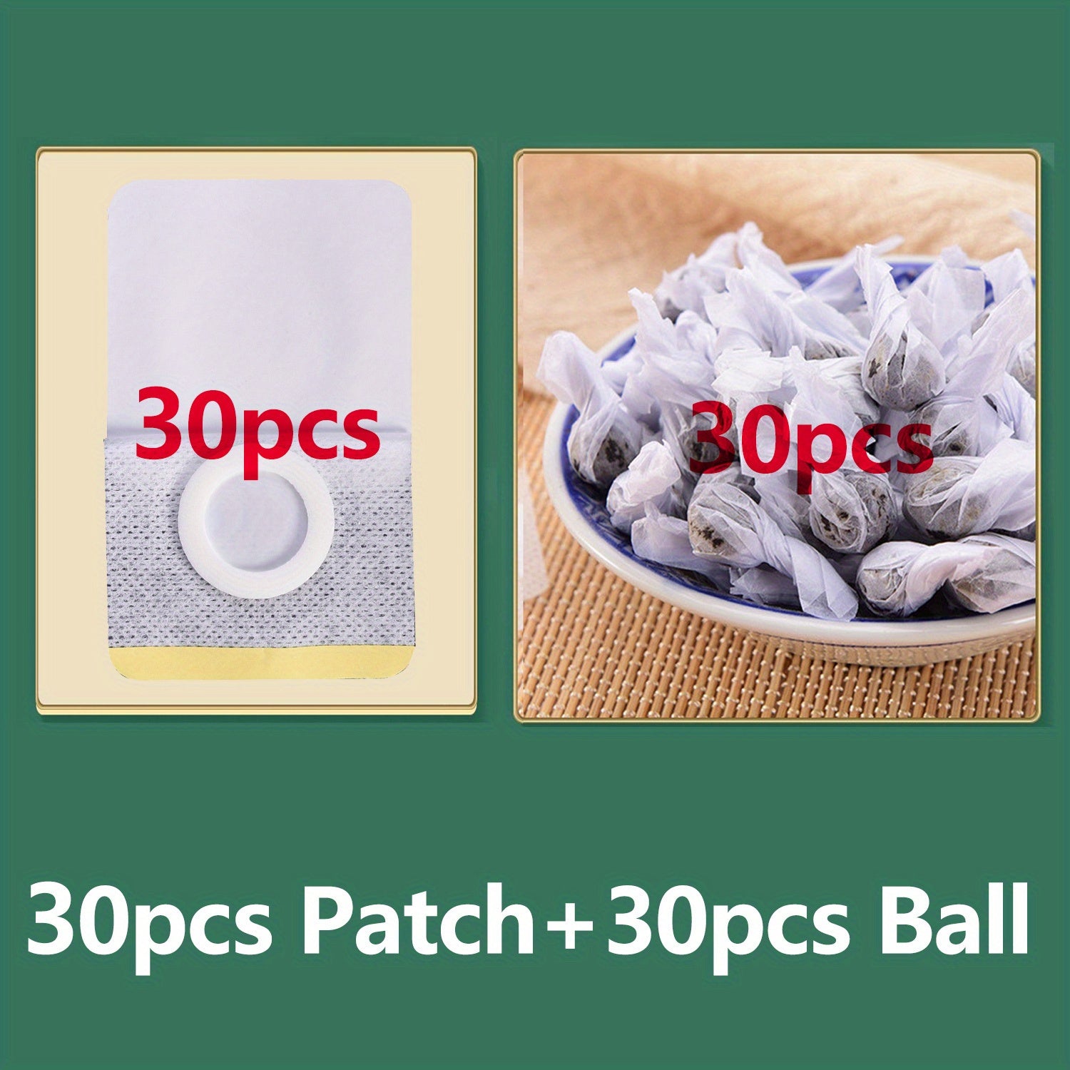 Unisex Natural Plant Extract Honey Belly Patches, Comfortable Safe 30/60pcs