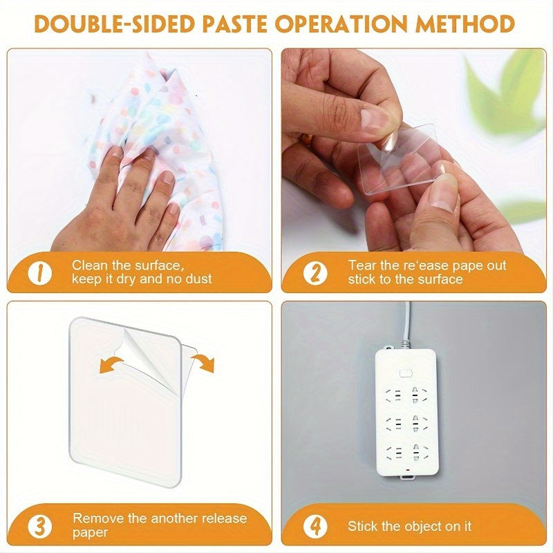 30 Double-Sided Nano Traceless Stickers Waterproof Acrylic for Wall Car Household