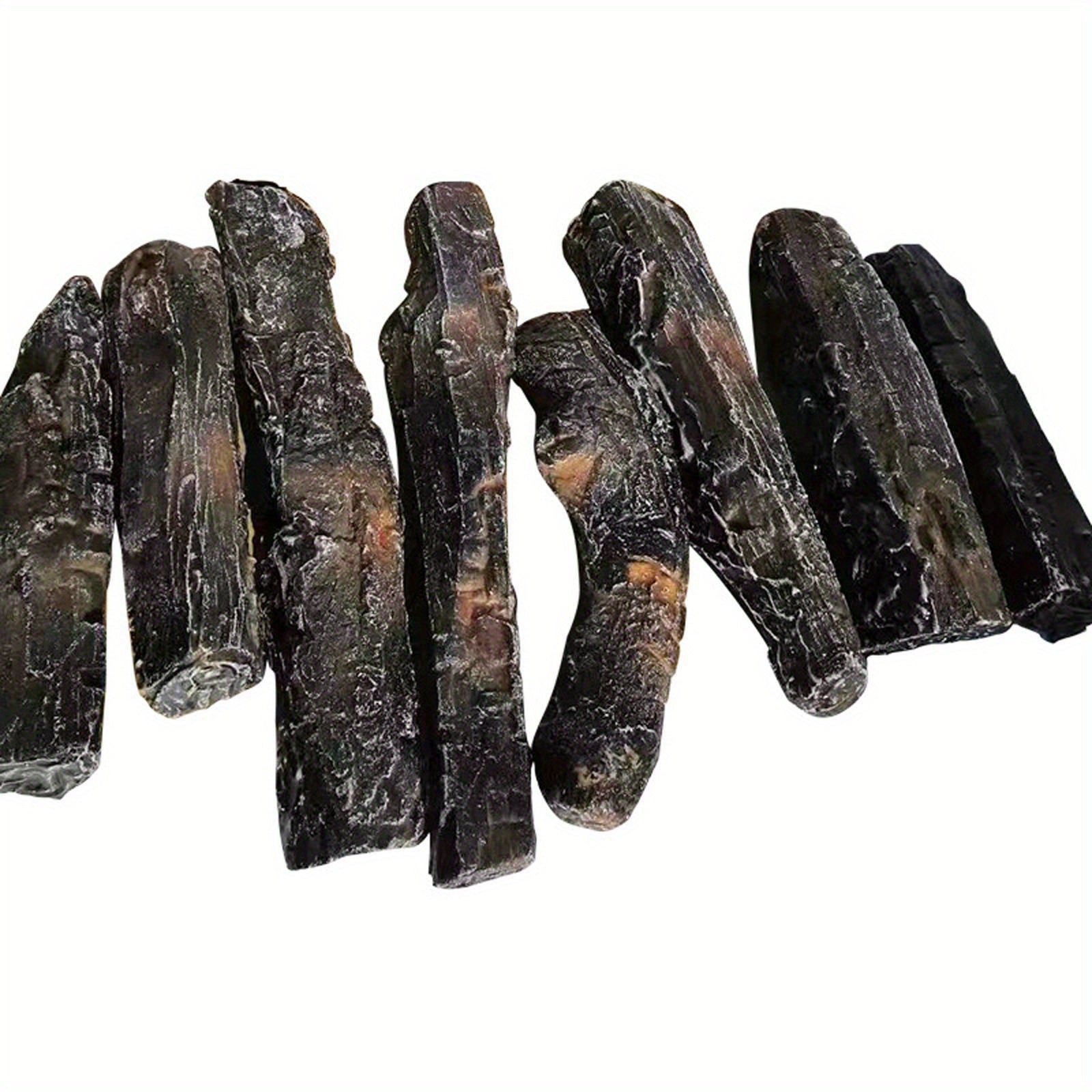 Faux Firewood Decor Resin Charcoal Indoor Outdoor Fireplace Decor