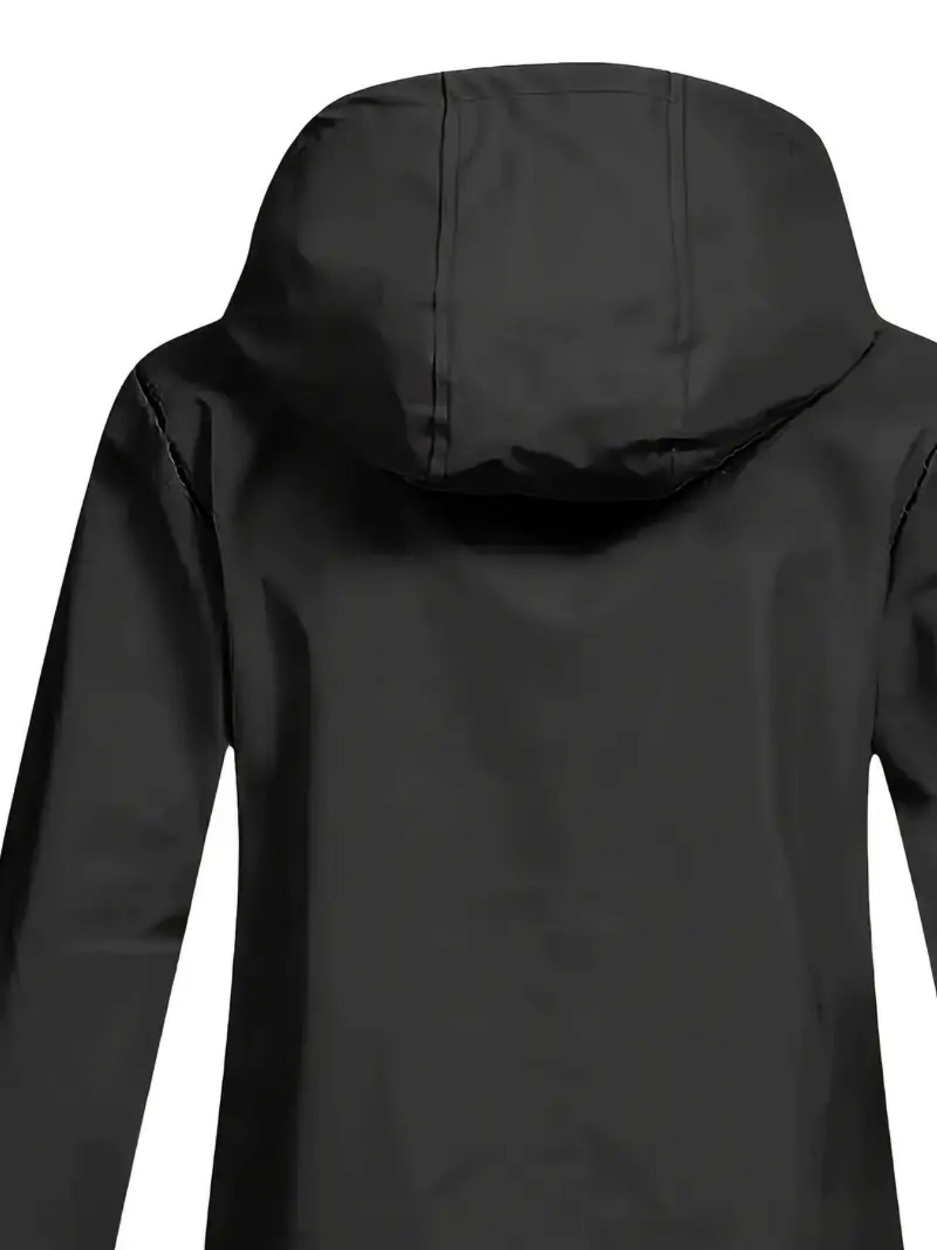 Women's Plus Size Waterproof Fleece Lined Hooded Jacket for Fall Winter