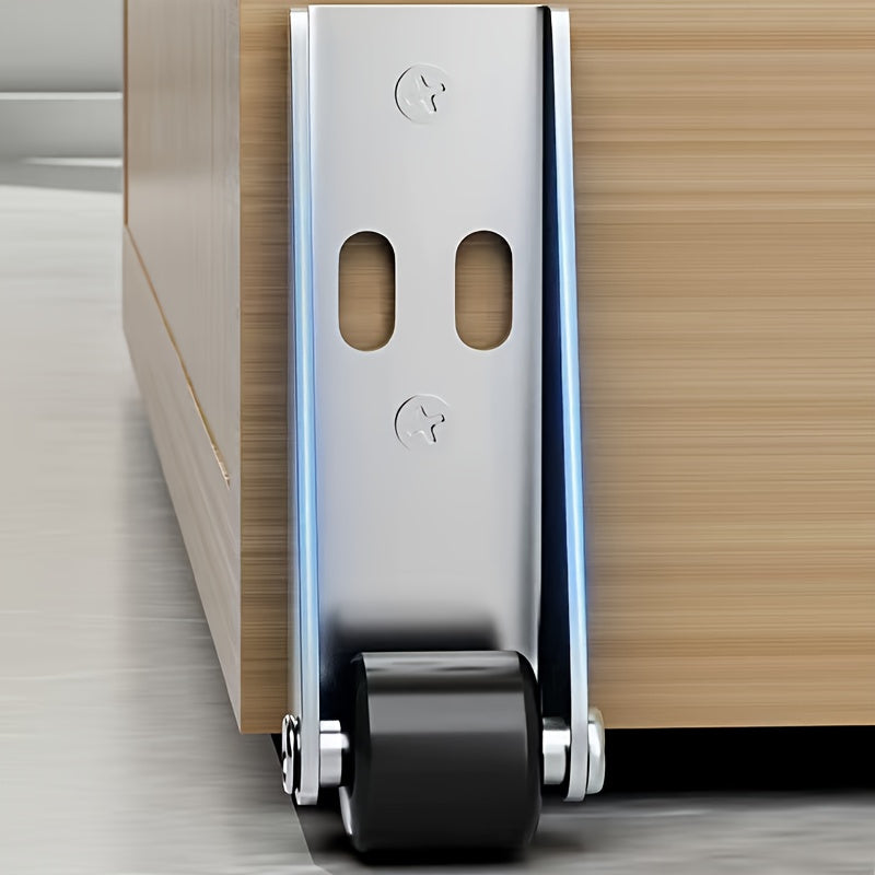 2 ta yuqori sifatli zanglamas po'latdan yasalgan sirpanadigan eshik g'ildiraklari to'plami - ko'p maqsadli metall yo'l-yo'riq g'ildiraklari, kuchli yuk ko'tarish qobiliyati, elektr quvvati talab qilinmaydi, uy oshxona mebellarini ta'mirlash uchun ideal