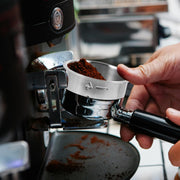 Stainless Steel Coffee Pod Basket for Espresso Machines 4-Cup Capacity No Electricity