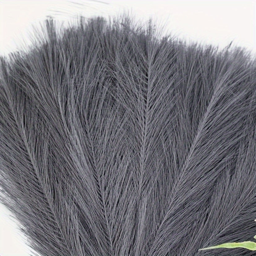 Artificial Reed Pampas Grass Flowers 42.93 cm Tall for Bohemian Decor in Home or Events