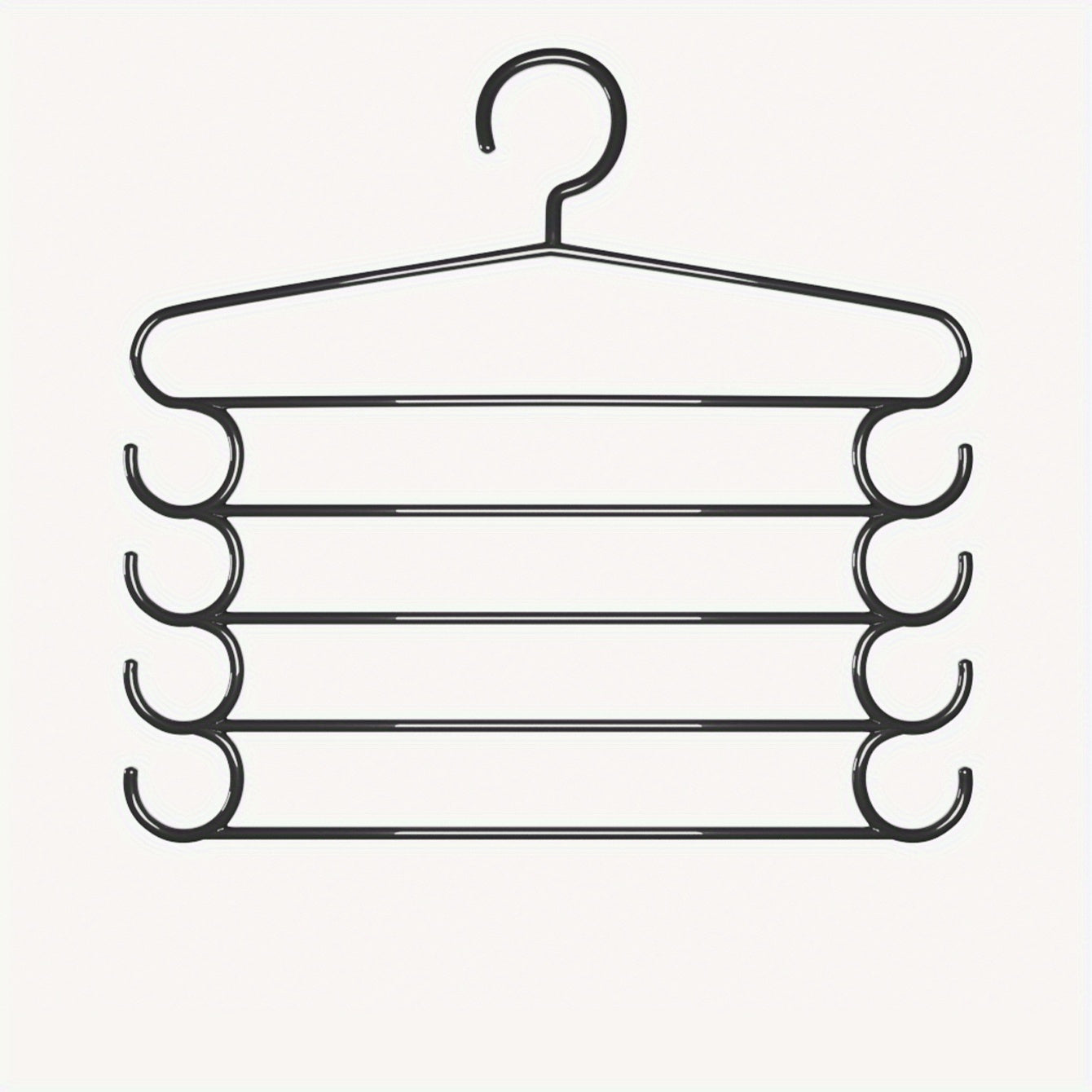 Perchero multifuncional con cinturón de corbata para pantalones y almacenamiento para bufandas, tendedero doméstico, 38,35x34,29cm