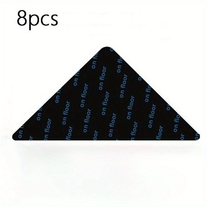 8-Piece Reusable Rug Grippers Non-Slip Washable Floor Safe