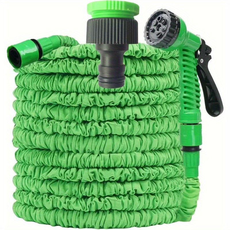 Expandable Plastic Garden Hose 7.62m to 30.48m Watering Car Wash Cleaning