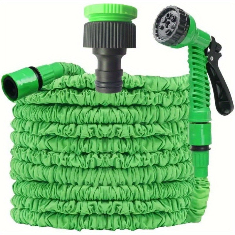 Expandable Plastic Garden Hose 7.62m to 30.48m Watering Car Wash Cleaning