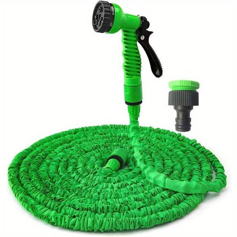 Expandable Plastic Garden Hose 7.62m to 30.48m Watering Car Wash Cleaning