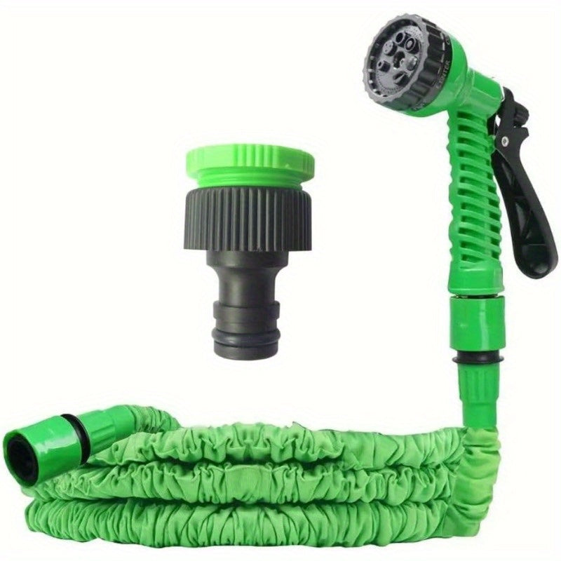 Expandable Plastic Garden Hose 7.62m to 30.48m Watering Car Wash Cleaning