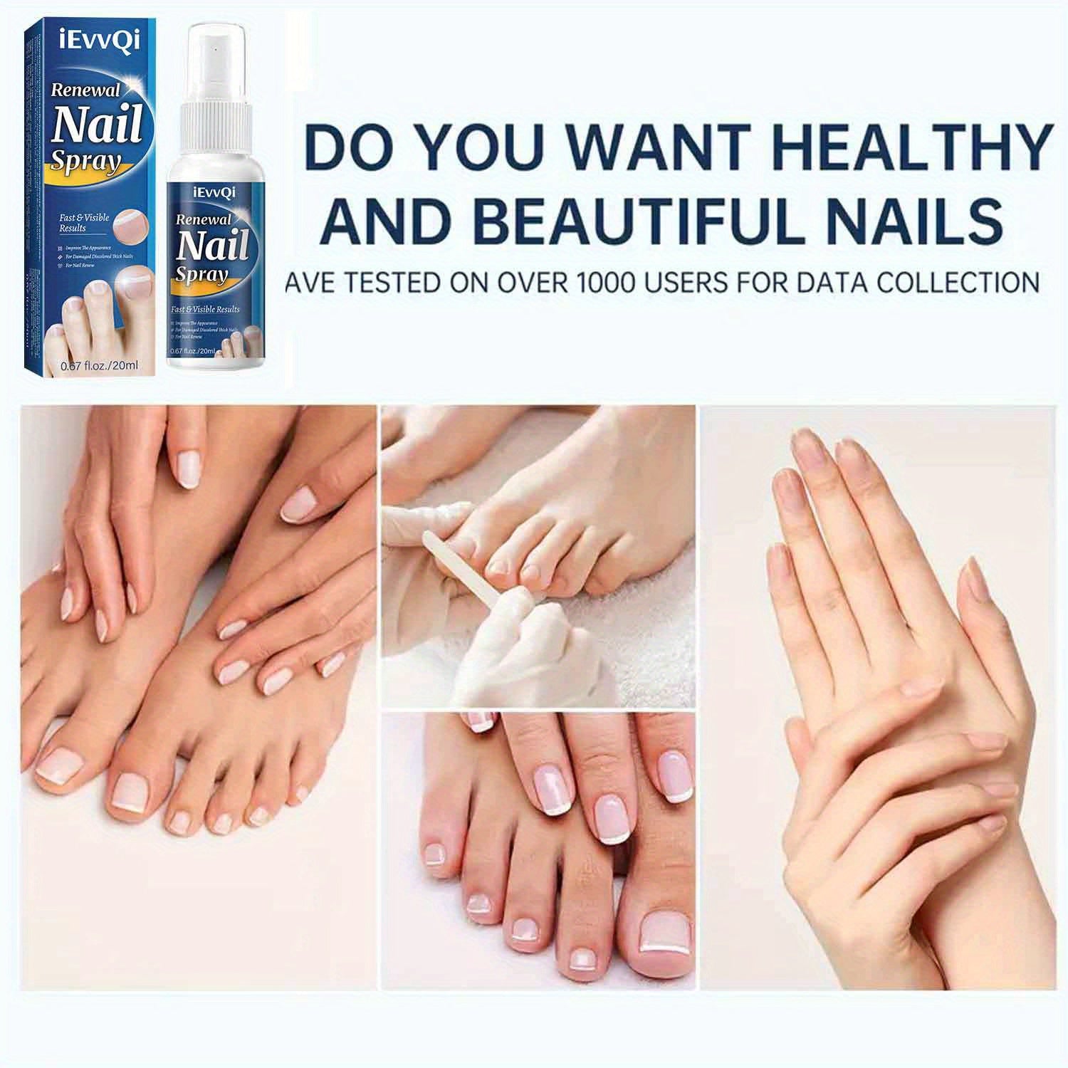 Spray de renovación de uñas de máxima fuerza para uñas gruesas y dañadas 20ml