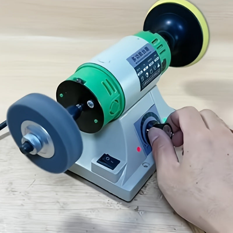 5 Pieces 3-Inch Fiberglass Buffing Wheels with 3/8 Inch Arbor Emery Grit for Angle Grinders