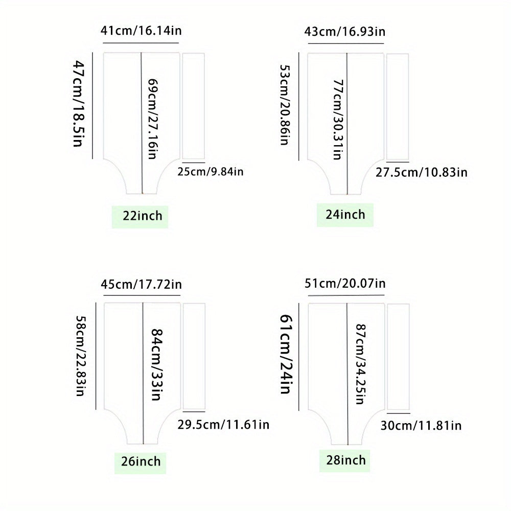 World Traveler Fabric Luggage Cover Water-Resistant Suitcase Protector