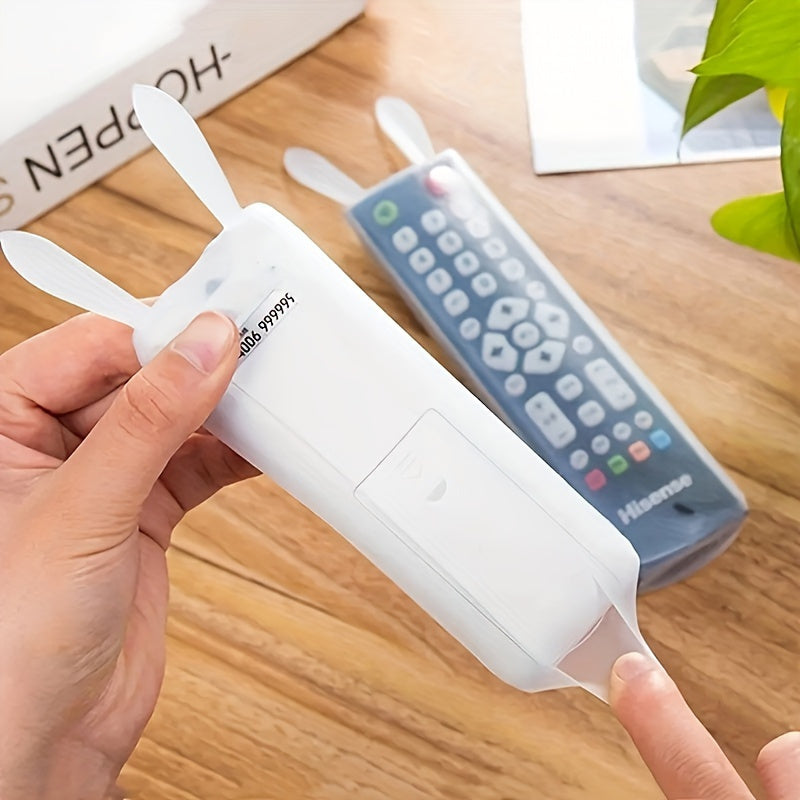 Glow-in-the-Dark Silicone Remote Control Cover Dustproof for TV and AC Remotes