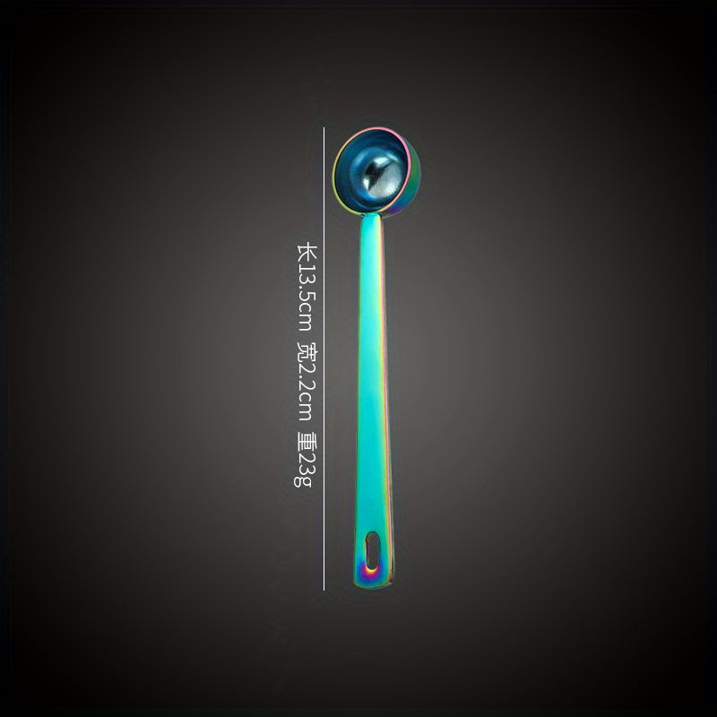 Stainless Steel Coffee Scoop 10ml Measuring Spoon for Grounds and Powders