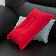 Inflatable Travel Pillow with Ultralight Air Neck Support Durable Polyester Filling for Hiking Beach Car