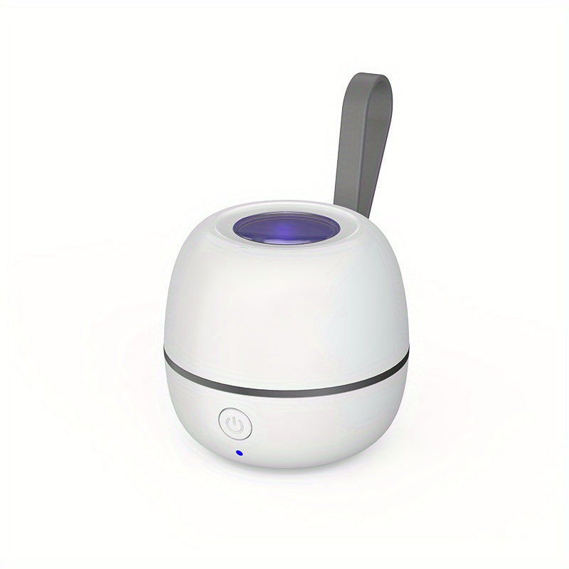 Portable Rechargeable Child Sterilizer Disinfection Box White ABS Travel-Friendly