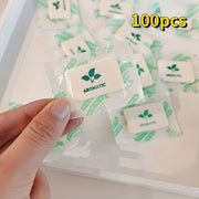 100 Lemon Jasmine Sachets Air Freshener for Wardrobe Car Room Solid Fragrance Tablets