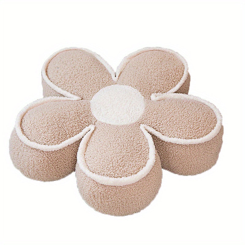 Cojín floral de 50cm para decoración de sofá, almohada gruesa, acento para el hogar