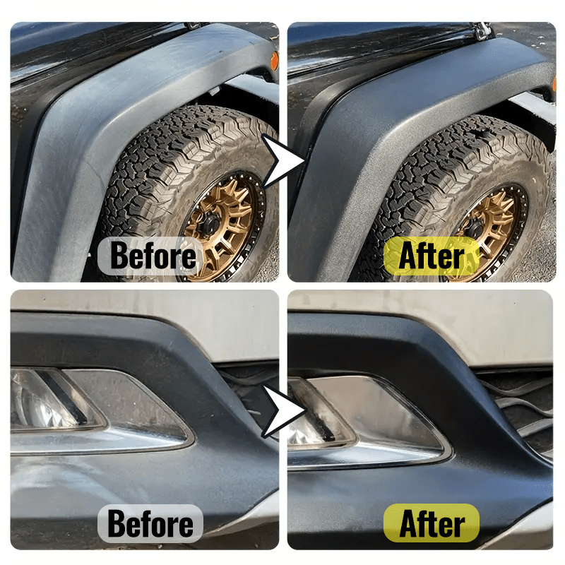 Cera restauradora de plástico para coche 100ml, recubrimiento hidrofóbico para interior y exterior