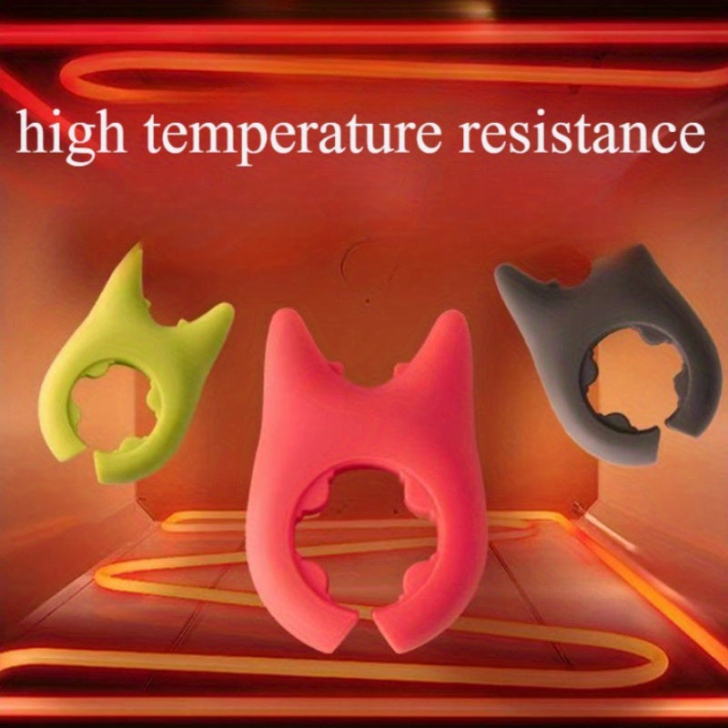 No-Drill Spatula Holder Kitchen Anti-Scald Storage Organizer