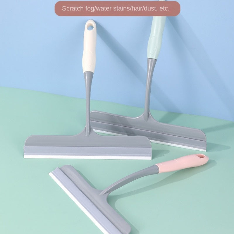 Multi-Surface Cleaning Set with Scrubbing Sponge Spray Bottle and Glass Wiper