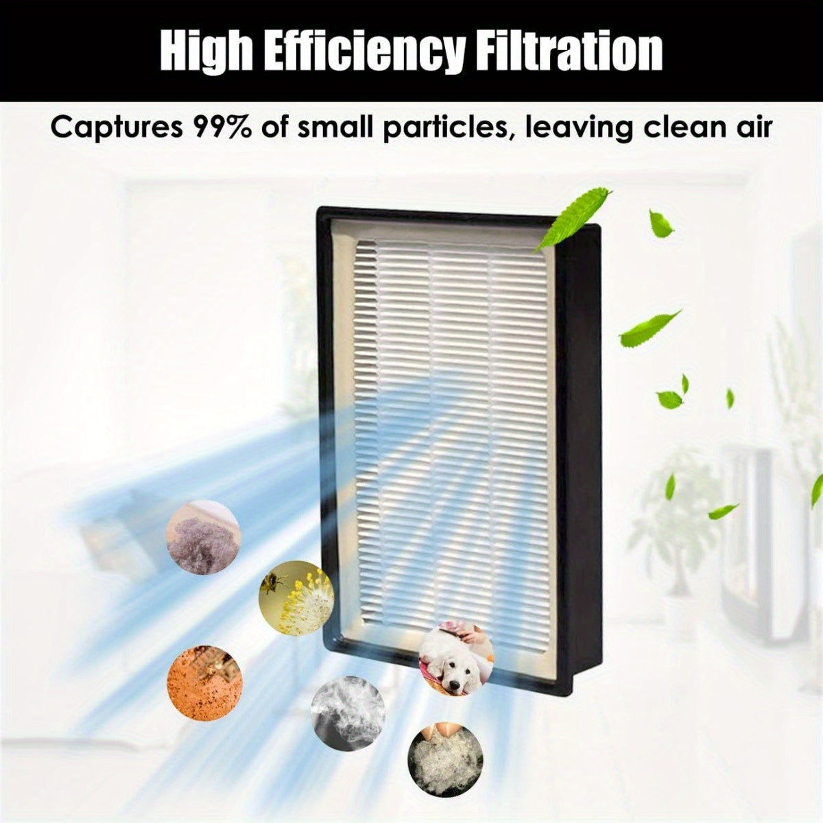 Ustun va konteynerli changyutgichlar uchun HEPA almashtirish filtri, bir nechta modellarga mos keladi