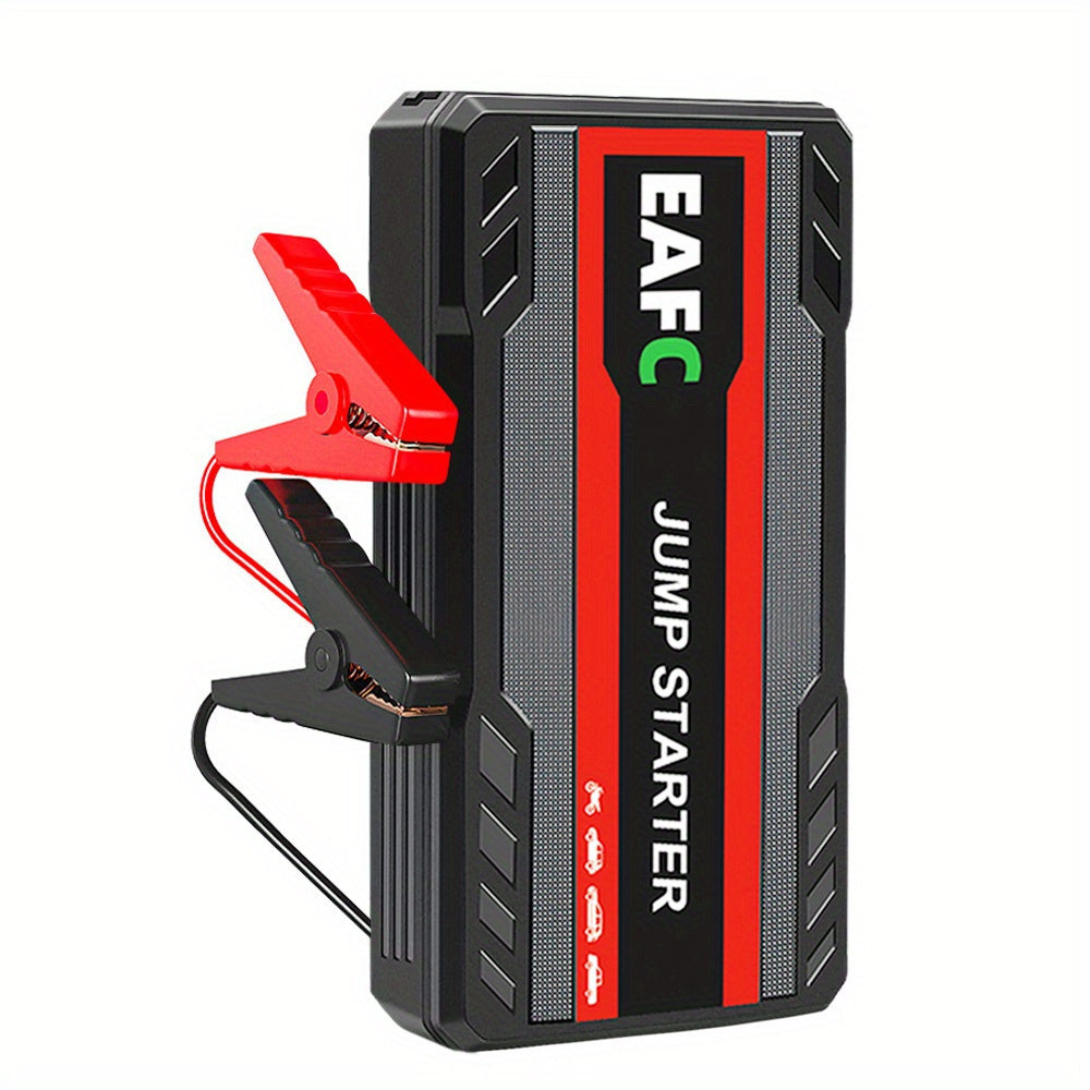 2023 Portable Car Jump Starter with LED Light and USB Power Bank for 12V Gasoline Cars Up to 3.0L