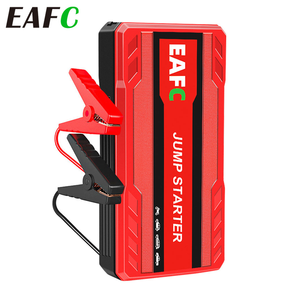 2023 Portable Car Jump Starter with LED Light and USB Power Bank for 12V Gasoline Cars Up to 3.0L