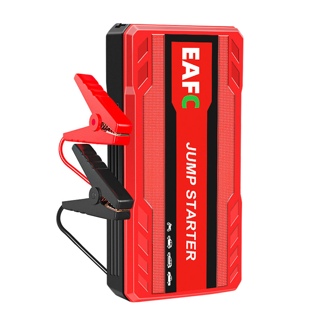 2023 Portable Car Jump Starter with LED Light and USB Power Bank for 12V Gasoline Cars Up to 3.0L