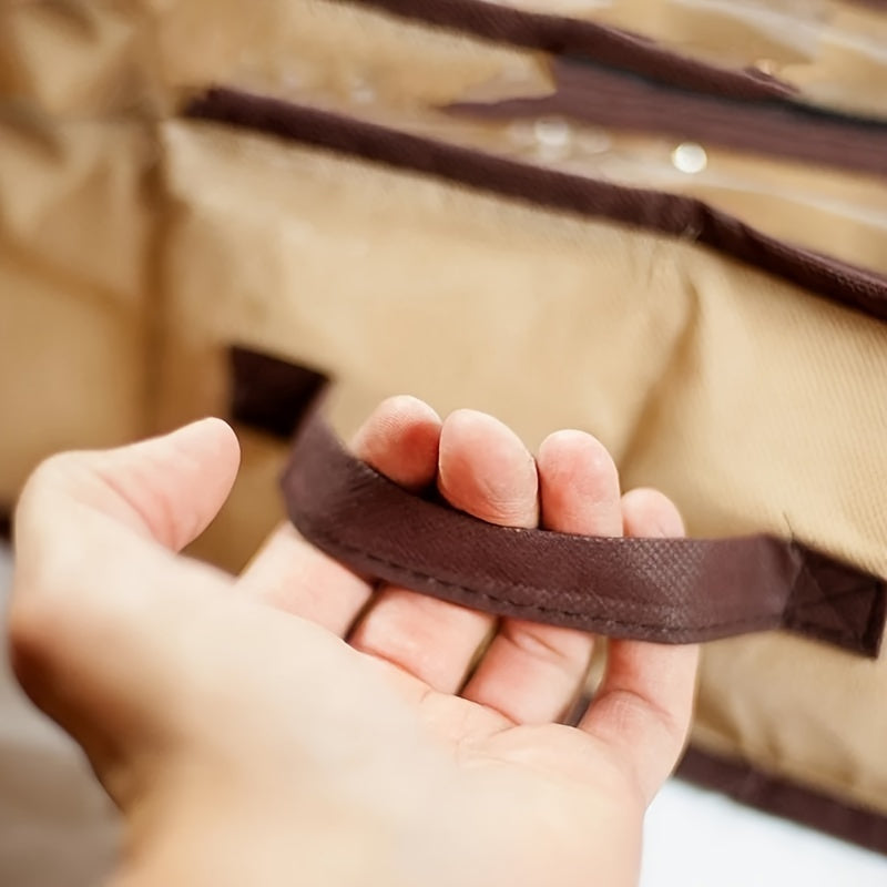 Прозрачный шкаф для обуви с 12 ячейками, размер 67,01x57,0 см, складной дизайн коробки для обуви для защиты от влаги и пыли, универсальное водонепроницаемое решение для хранения для организации спальни, кухни и шкафа.