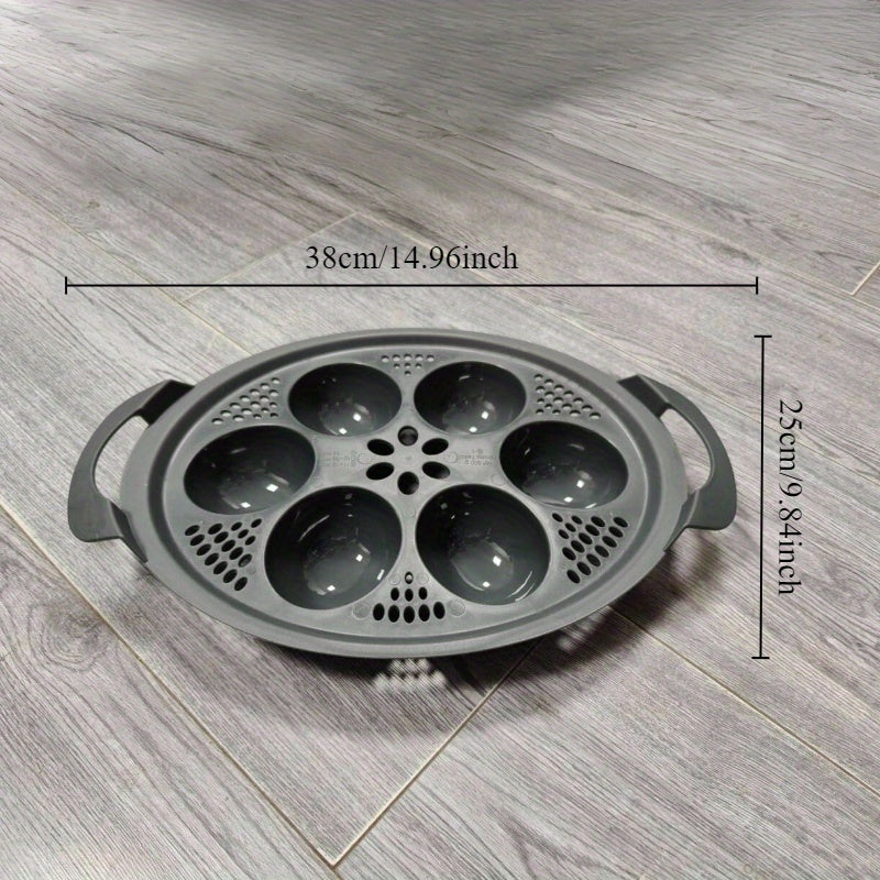 Kichik oshxona tuxum bug'ini pishiruvchi va bug'li idish bilan to'rt qavatli tuxum pishiruvchi