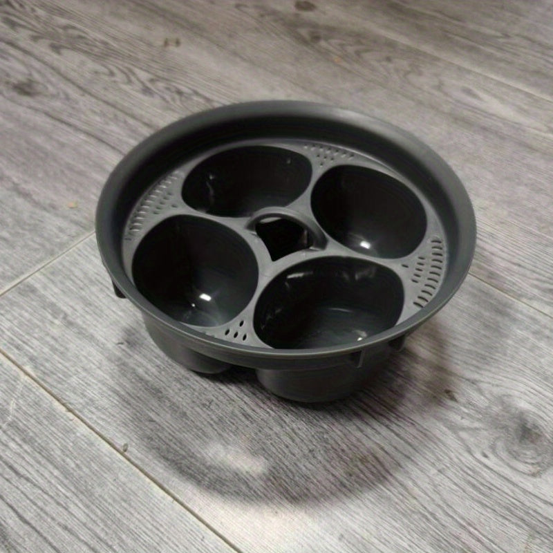 Kichik oshxona tuxum bug'ini pishiruvchi va bug'li idish bilan to'rt qavatli tuxum pishiruvchi