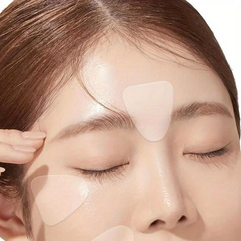 90pcs Silicone Wrinkle Reduction Patches for Forehead and Smile Lines Safe Skin Care