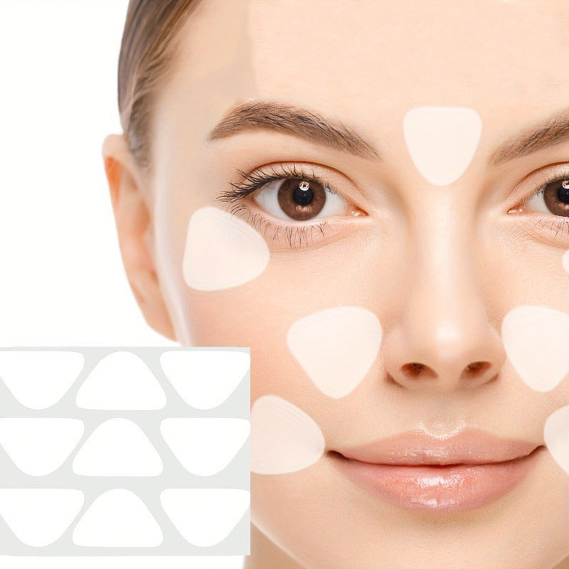 90pcs Silicone Wrinkle Reduction Patches for Forehead and Smile Lines Safe Skin Care