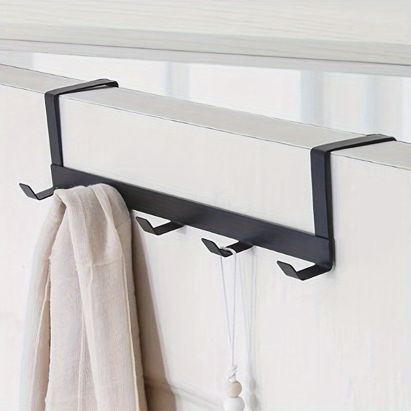 Heavy-Duty Over-the-Door Metal Storage Rack Organizer for Kitchen Bathroom Home