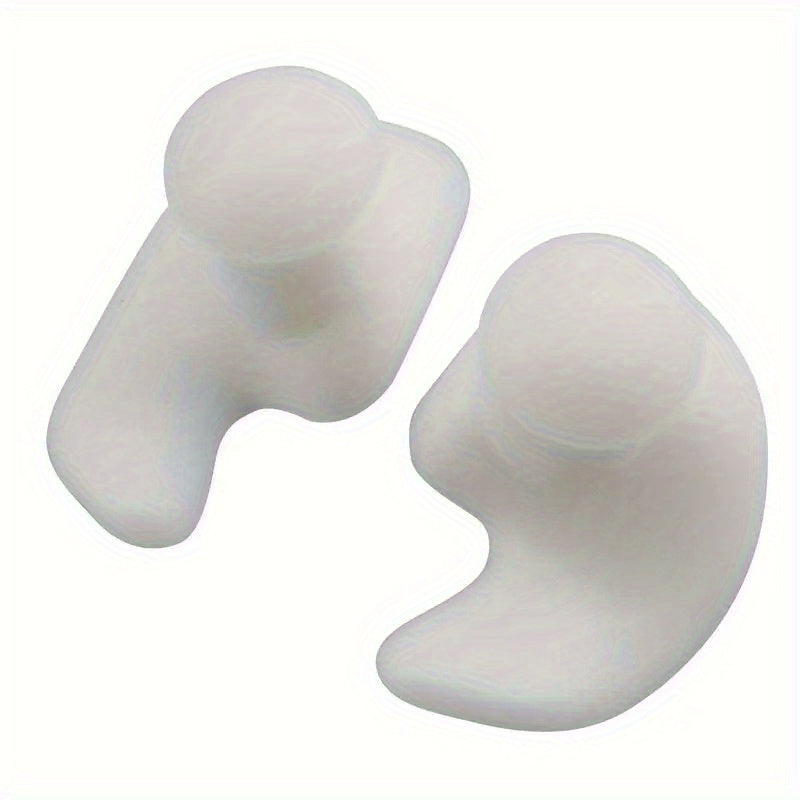 Reusable Silicone Earplugs for Swimming and Sound Blocking