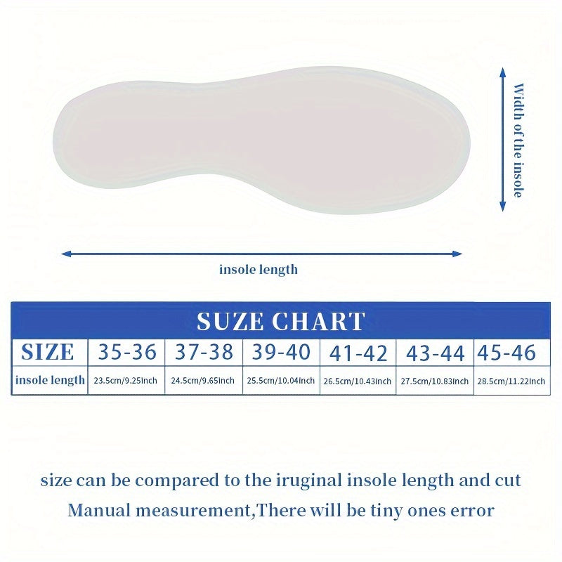 5 juft Ultra-Soft Wormwood ichki qismi, hidni yo'qotish, shokni yutish, qulaylik uchun