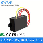 Convertidor de corriente alterna a corriente continua de alta potencia 72W 3A fuente de alimentación industrial de 22-42V