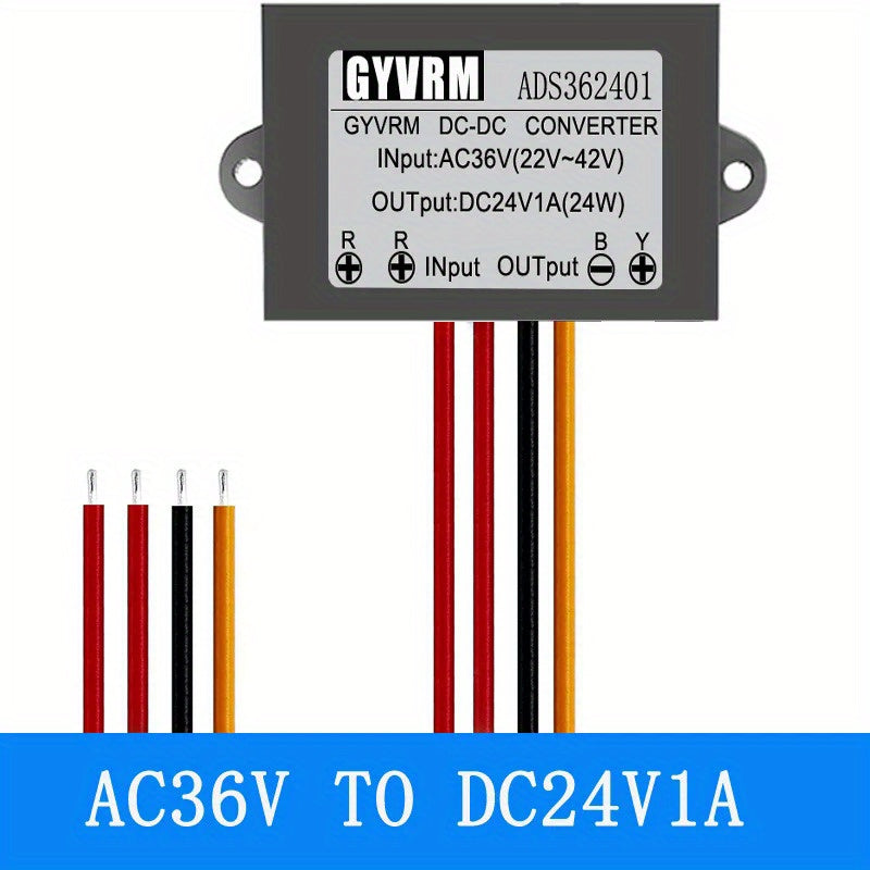 Convertidor de corriente alterna a corriente continua de alta potencia 72W 3A fuente de alimentación industrial de 22-42V