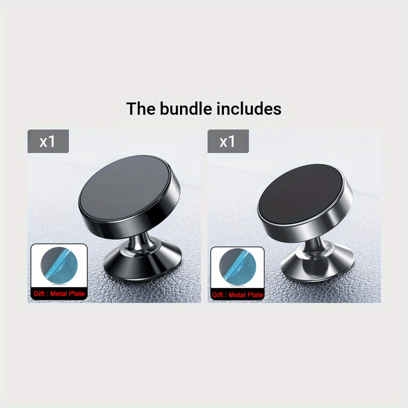 Universal avtomobil magnit telefon tutqichi uchun havo ventili paneli qora