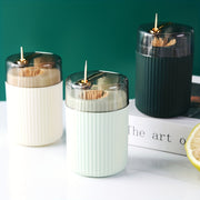 Пластмассовый диспенсер для зубочисток для кухни и столовой, прочный и стильный