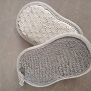 6 Pack Microfiber Sponges Heavy Duty Kitchen Bathroom Cleaning Reusable Machine Washable