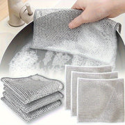24-Pack Non-Scratch Wire Dishcloths for Cleaning and Rinsing