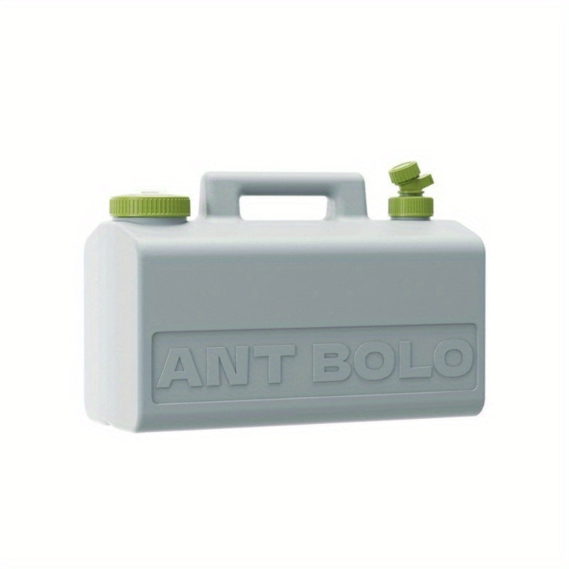 20L Portable Water Container with Faucet, Ergonomic Handle, Sealed Latex Ring